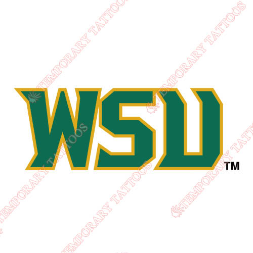 Wright State Raiders Customize Temporary Tattoos Stickers NO.7054
